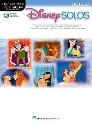 Disney Solos for Cello Book/Online Audio [With CD (Audio)] by Hal Leonard Corp