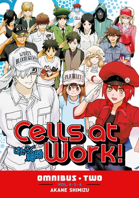 Cells at Work! Omnibus 2 (Vols. 4-6) by Shimizu, Akane