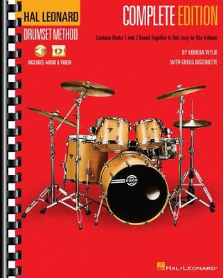 Hal Leonard Drumset Method - Complete Edition (Book/Online Audio) by Wylie, Kennan