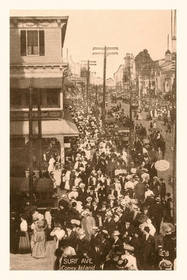 Vintage Journal Surf Avenue, Coney Island, New York by Found Image Press