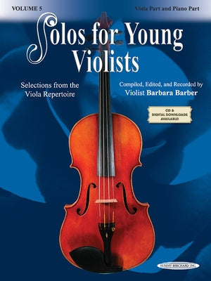 Solos for Young Violists, Volume 5 by Barber, Barbara