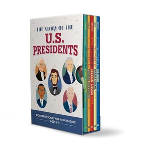 The Story of the U.S. Presidents 5 Book Box Set: Biography Books for New Readers Ages 6-9 by Rockridge Press