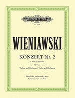 Violin Concerto No. 2 in D Minor Op. 22 (Edition for Violin and Piano) by Wieniawski, Henryk