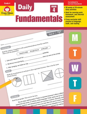 Daily Fundamentals, Grade 4 Teacher Edition by Evan-Moor Corporation