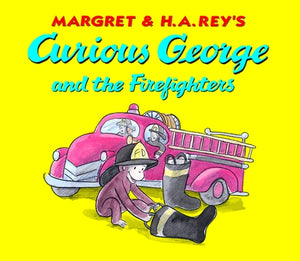 Curious George and the Firefighters Board Book: Lap Edition by Rey, H. A.