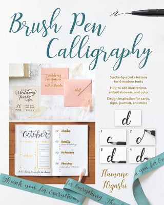 Brush Pen Calligraphy by Higashi, Hamane (Paperback)