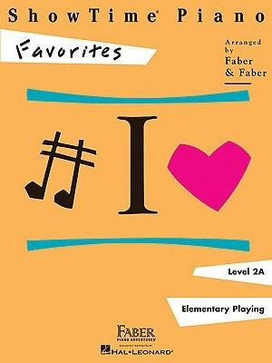 Showtime Piano Favorites - Level 2a by Faber, Nancy