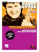 Danny Gatton - Telemaster! from the Classic Hot Licks Video Series - Book with Online Video by Gatton, Danny