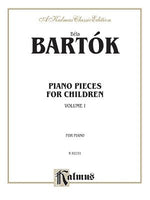 Piano Pieces for Children, Vol 1: Nos. 1-21 by Bart&#243;k, B&#233;la