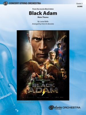 Black Adam: Main Theme, Conductor Score by Balfe, Lorne