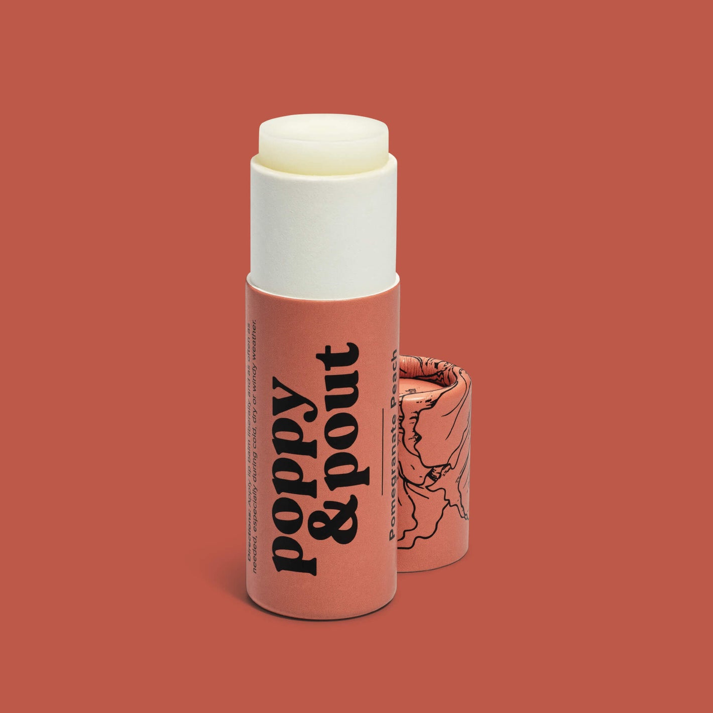 Lip Balm, Pomegranate Peach