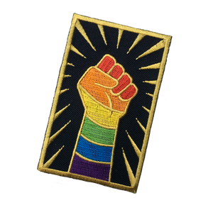 Resist Fist Patch: Rainbow