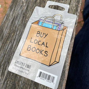 Buy Local Books Sticker