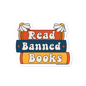 Read Banned Books Sticker