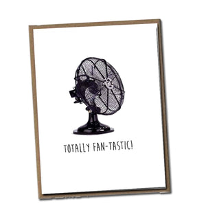 Totally Fan-tastic! Congratulations Greeting Card