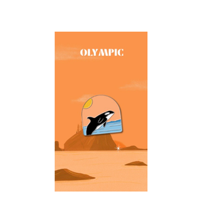 Olympic National Park Enamel Pin