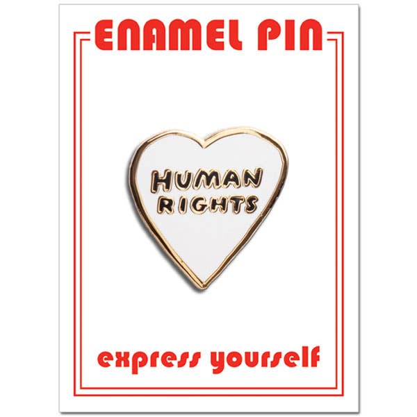 Human Rights Heart Pin