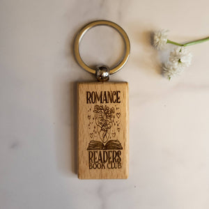 Romance Bookish Keychain