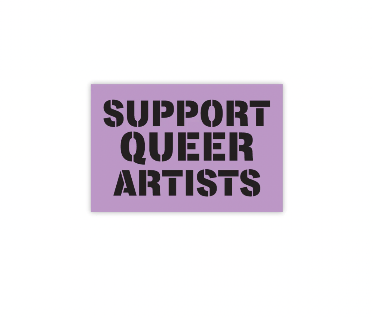 Support Queer Artists Sticker