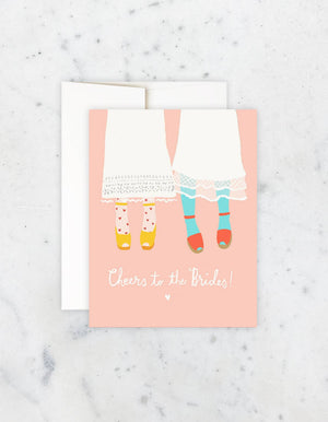 Bride & Bride Dresses Card
