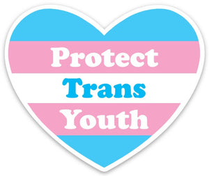 Protect Trans Youth Die Cut Sticker