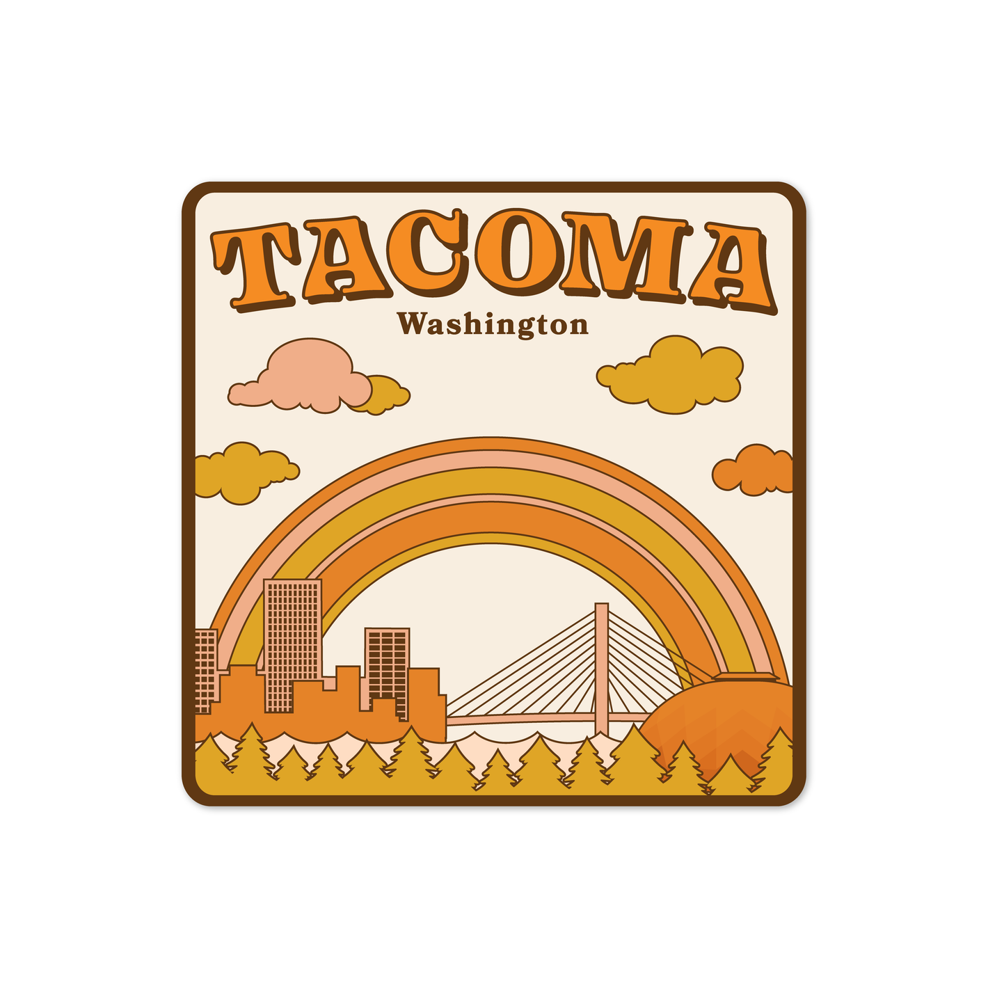 Tacoma, Washington Sticker