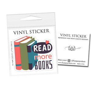 Read More Books Sticker