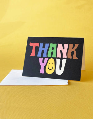 Groovy Thank You Notecards - Boxed Set of 12