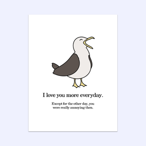 I Love You More Everyday Greeting Card