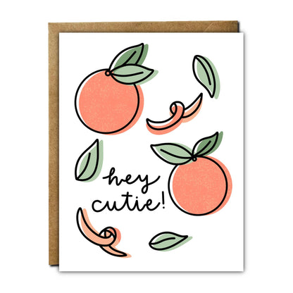 Hey Cutie Greeting Card