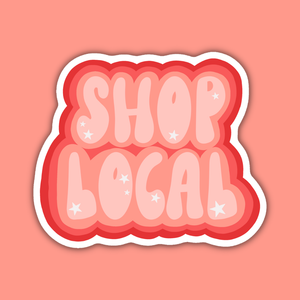 Shop Local Sticker