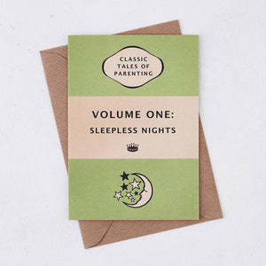 Sleepless Nights Greeting Card
