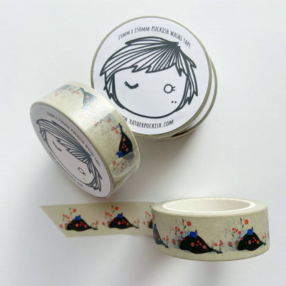 Sleepy Reader Washi Tape