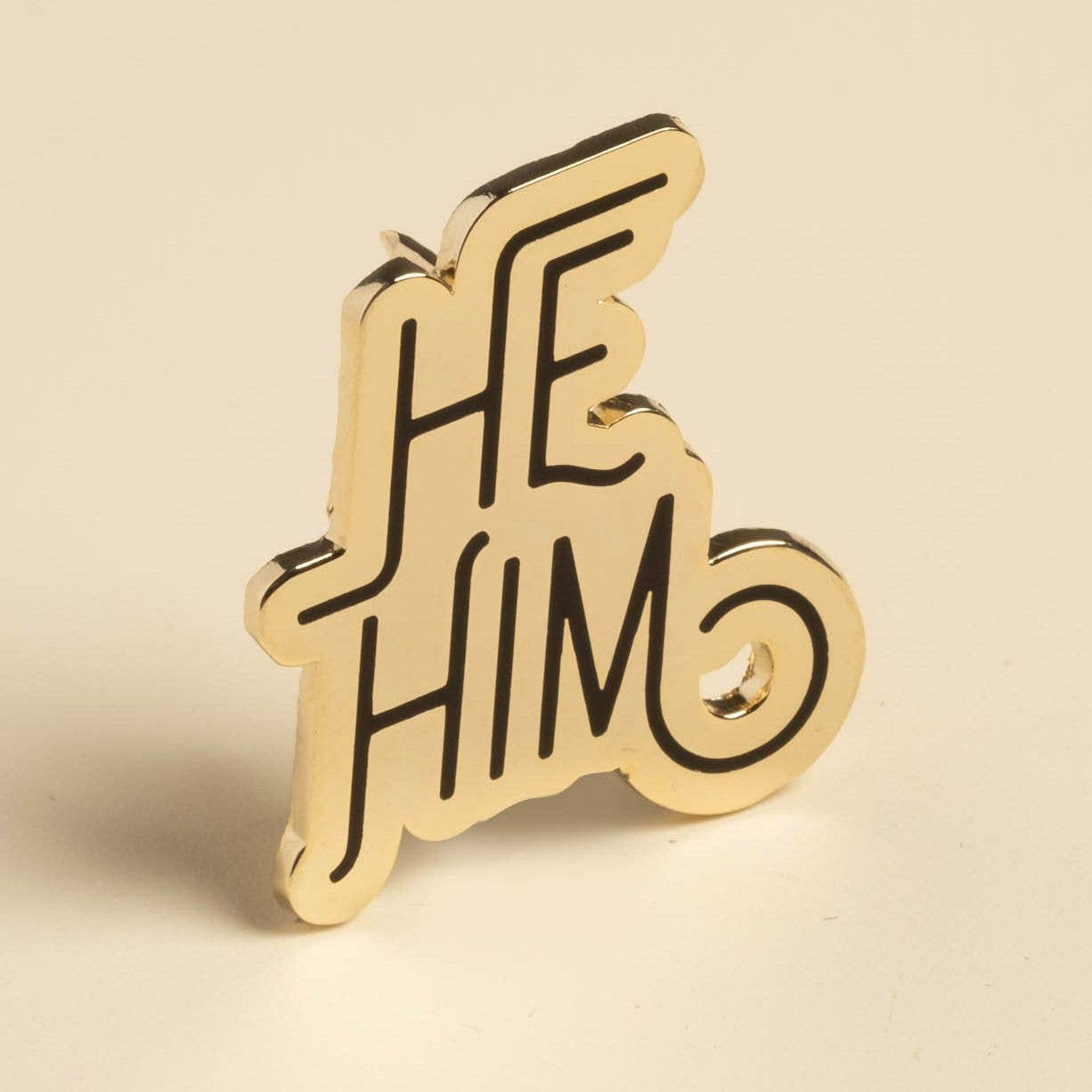 Pronoun Pin - He/Him