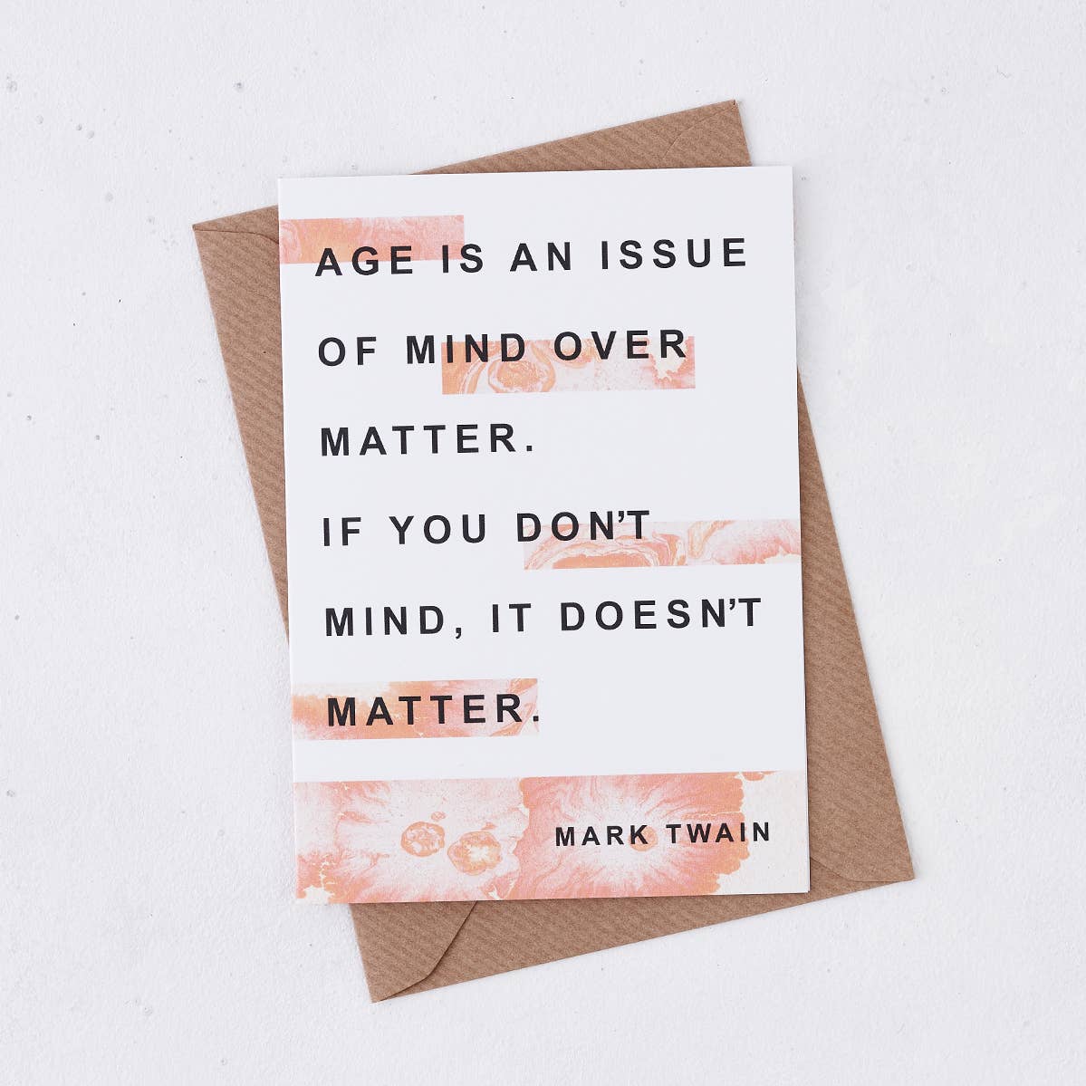 Age Is An Issue Birthday Card