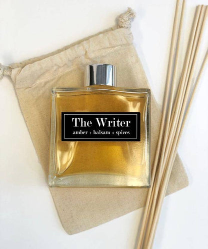 The Writer 7oz Glass Reed Diffuser