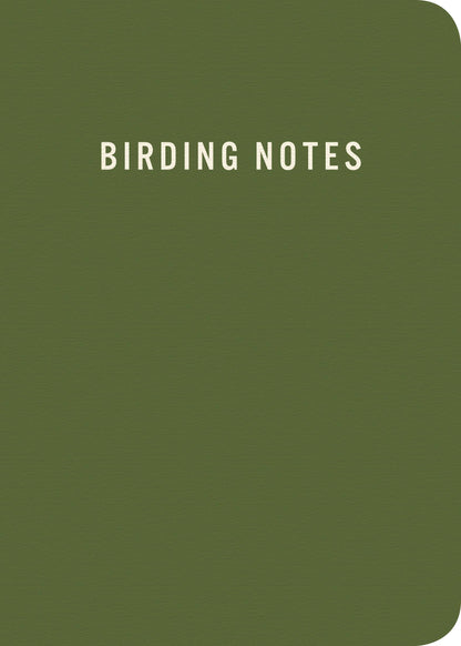 Birding Notes Notebook