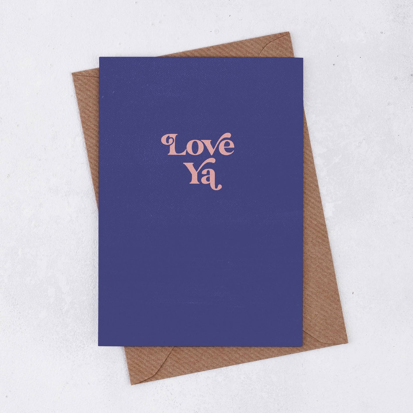 'Love Ya' Retro Valentines Day Card