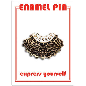 Dissent Collar Pin