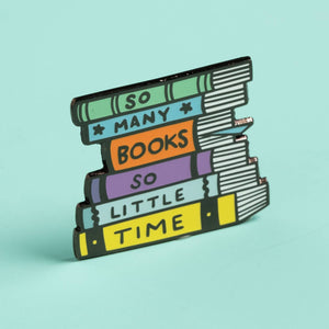 So Many Books So Little Time Pin