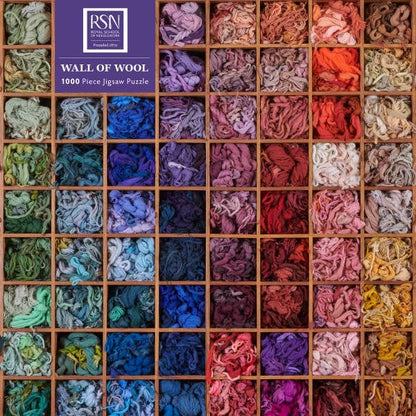 Royal School Of Needlework: Wall Of Wool 1000 Piece Jigsaw