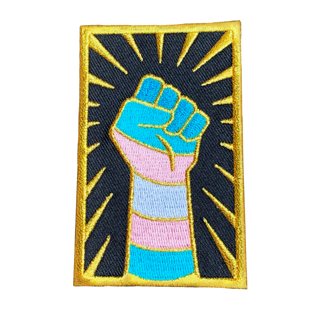 Resist Fist Patch: Trans