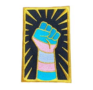 Resist Fist Patch: Trans