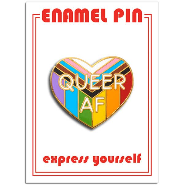 Queer AF Pin