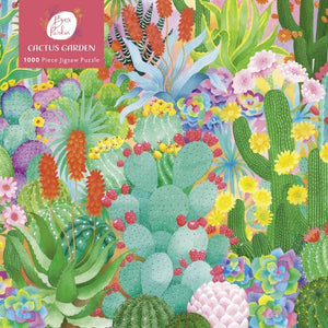 Bex Parkin: Cactus Garden 1000 Piece Jigsaw Puzzle