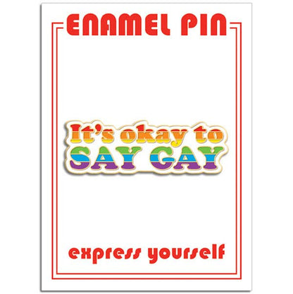 It's Okay to Say Gay Pin